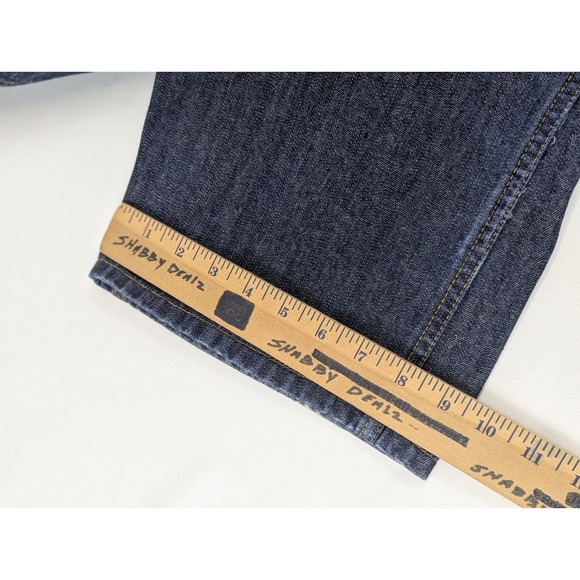 Ralph Lauren C-5 Polo Jeans Mens 36x32 Blue Denim Carpenter Dark Wash - Picture 11 of 12